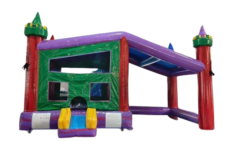 Euro Marble Canopy Bounce House