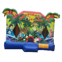 15 x 15 Tropical Island Bounce House